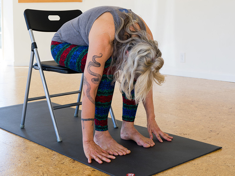 The Many Benefits of Chair Yoga - Frannie James Yoga